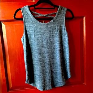 Gray Sleeveless Women's Top